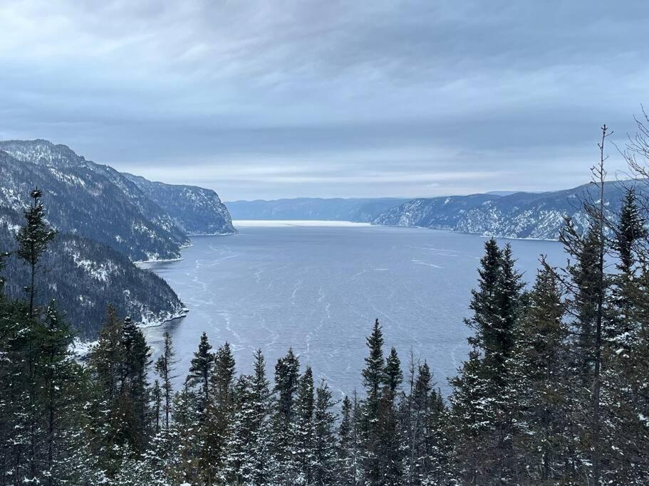 Appartement Mont Edouard, Hebergement Paisible A La Montagne LʼAnse-Saint-Jean Eksteriør billede