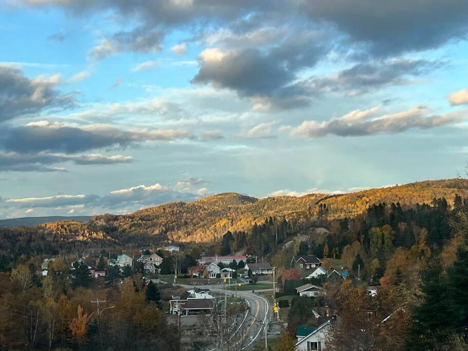 Appartement Mont Edouard, Hebergement Paisible A La Montagne LʼAnse-Saint-Jean Eksteriør billede